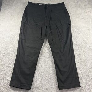 Gerry Venture Fleece Lined Pants Mens 38x30 Black 14261843 Stretch Outdoors NWT